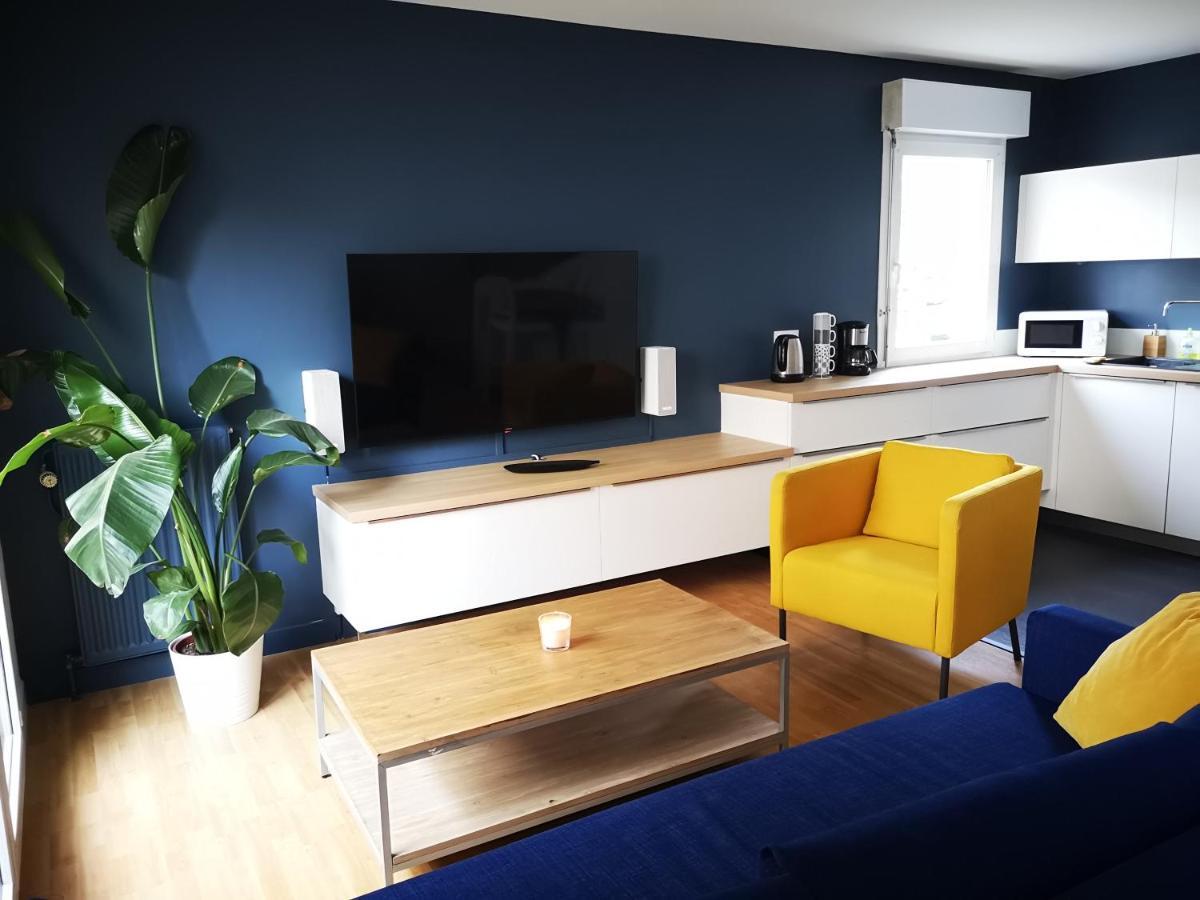 Appartement T3 Centre Ville Mabilais Au Calme. แรนส์ ภายนอก รูปภาพ